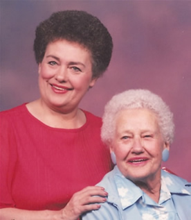 Paula with Mom